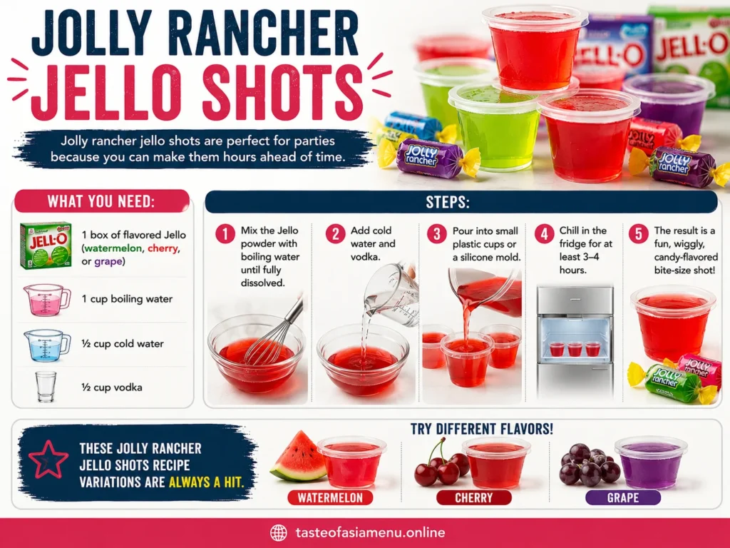 Jolly Rancher Jello Shots