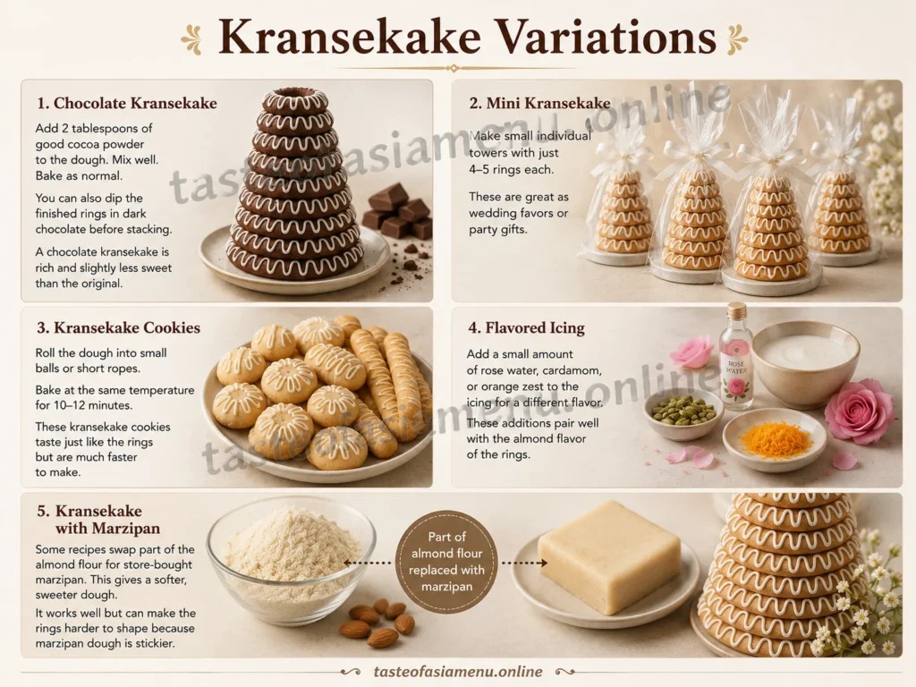 Kransekake Variations