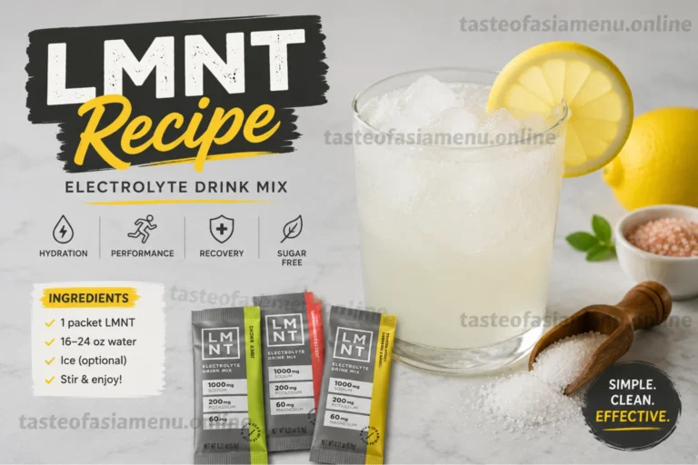 LMNT Recipe